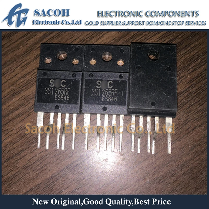 Новый оригинальный 10 шт./лот KA3S1265RF 3S1265RF KA3S1265 TO-3PF-5L 12A 650 в выключатель питания (FPS) |