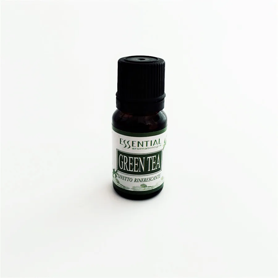 Чистый натуральный зеленый чай эфирное масло массаж, педикюр несколько литейных изделий освежающий ароматерапия салон красоты 10 мл