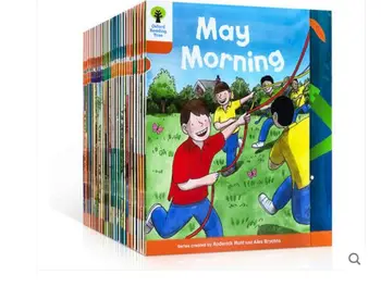 

6-9years Oxford Reading Tree Develop kid reading habit Natural Spelling and Graded Reading english picture story 30pc/set
