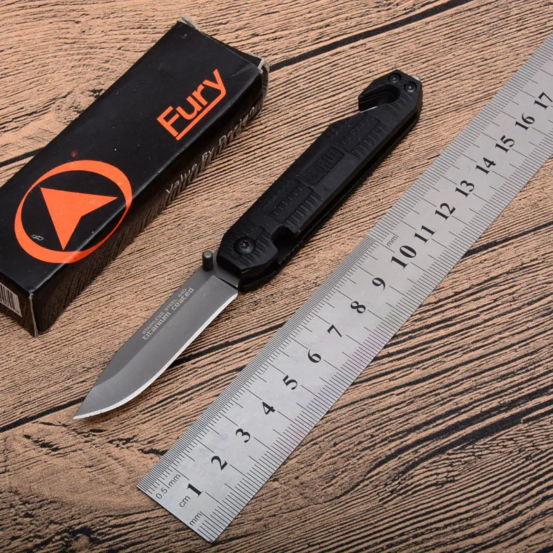 

TOP folding knife 7cr13mov Blade aluminum handle outdoor camping hunting knife Survival Tactical pocket fruit Knives EDC tools