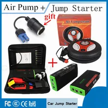 Portátil Coche de Arranque Salto 68800 mAh 12 V Dispositivo de Arranque de Potencia 4USB banco Cargador Para Batería de Refuerzo Coche de Aire Del Coche Coche Diesel bomba