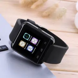Умная электроника Bluetooth ЖК-дисплей Сенсорный экран Смарт наручные часы телефон Коврики для Android для IOS смартфон Новые