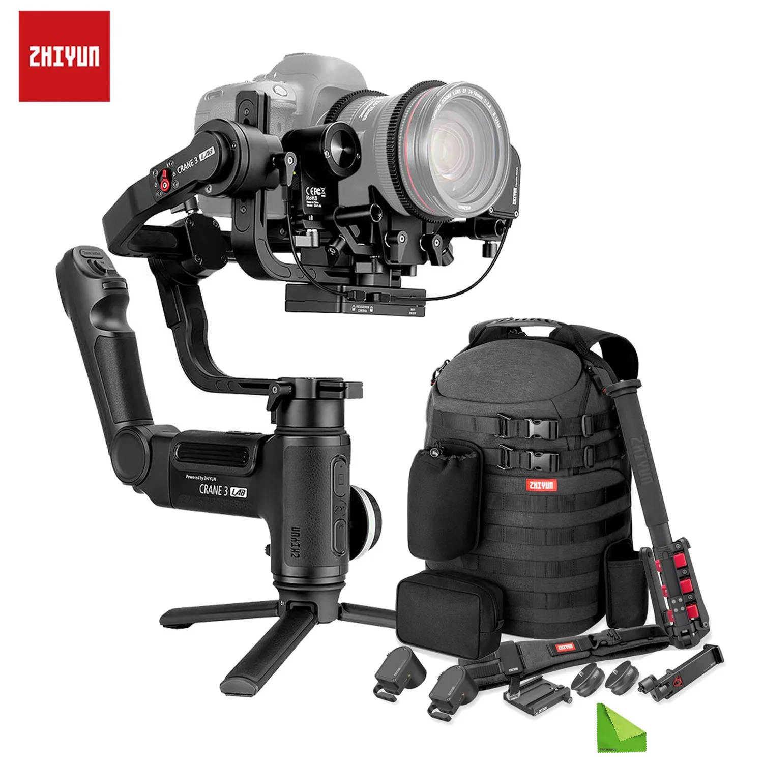 Ручной Стабилизатор Zhiyun Crane 3 LAB осевой шарнирный стабилизатор для