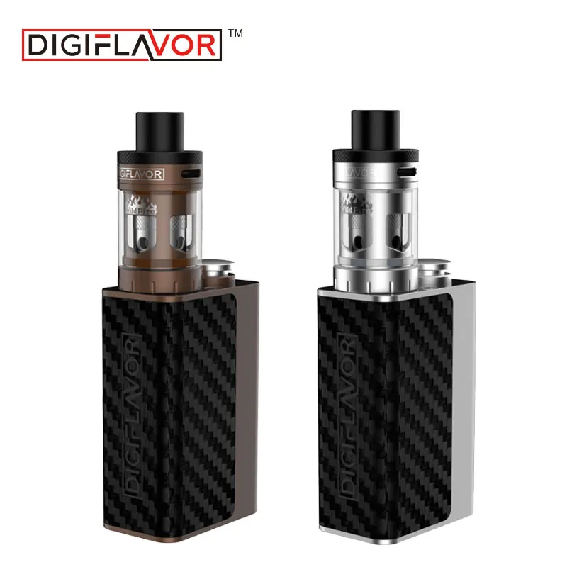 

Original Digiflavor WildFire TC Kit 1700mAh Battery 60W WildFire Mod 2ml WildFire Sub Ohm Tank 0.5ohm Coil WildFire Kit