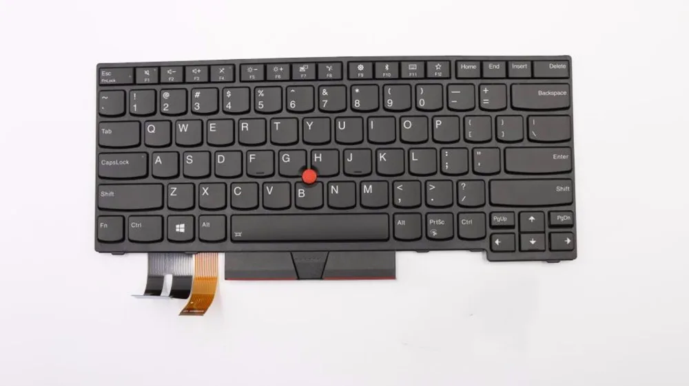 Новинка для Lenovo Thinkpad US английская клавиатура T480S E480 L380 Yoga L390 без подсветки Teclado
