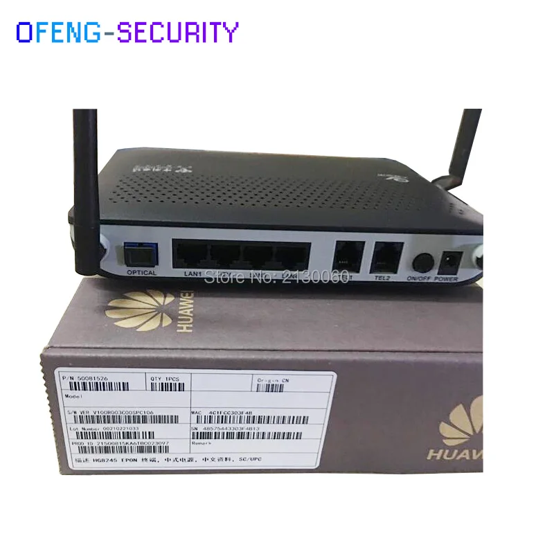 HUAWEI HG8245 PON/GPON/ONU/ONT с 4 Ethernet и 2 голосовыми портами|Оптоволоконное оборудование| |