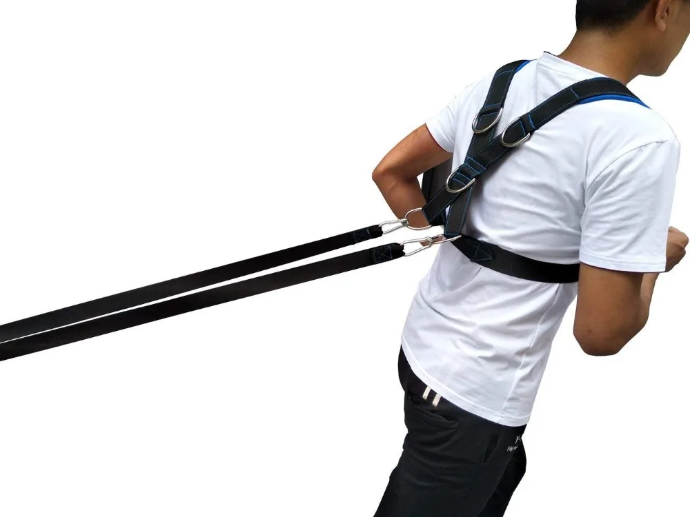 Speed Running Training Sled Shoulder Harness Sport Accessories Weight Bearing Vest Home Gym Fitness Body Building Equipment Speed Running Training Sled Shoulder Harness Sport Accessories Weight Bearing Vest Home Gym Fitness Body Building Equipment