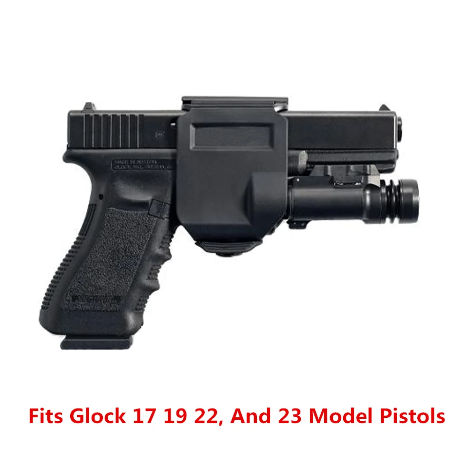 

Tactical Airsoft Gun Holster Hunting-Guns Clip Holster Paintball Shooting Roto Right-handed Clips Cp Models For Glock 17/22/23