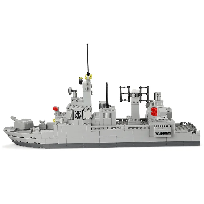 wange blocks Military destroyer 4660-3