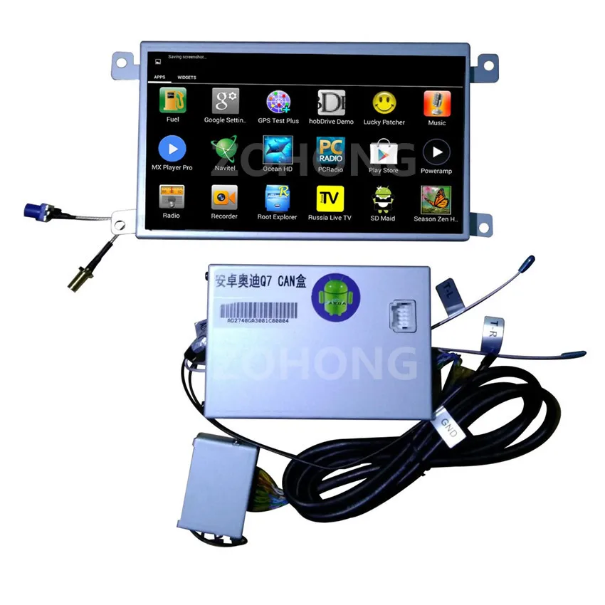 Clearance 7 inch RAM 2G Android Quad Core CAR DVD For AUDI A6L 2008 2009 2010 2011 for Audi Q7 2005-2009 GPS Navigation WIFI BT MAP 18