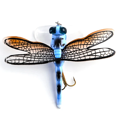 FISH KING Dragonfly Fishing Lure 1PC 5 Color Weight 6g Length 75mm Life