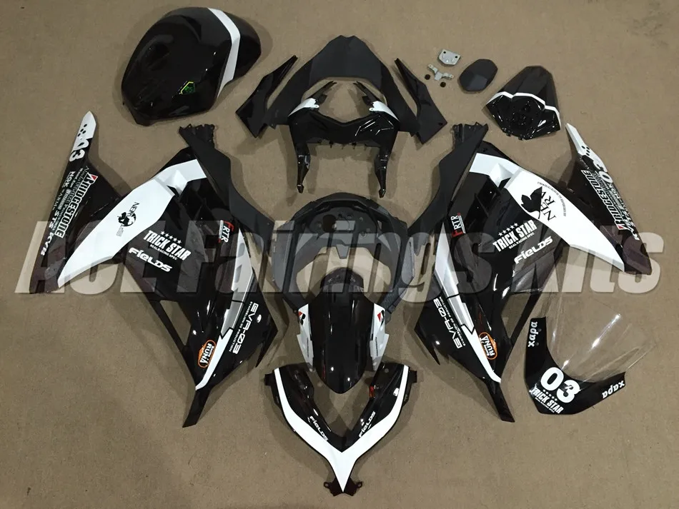 

New Injection Abs Fairing Kit+Tank cover Fit for kawasaki EX300 2013 2014 2015 Ninja300 13 14 15 EX 300 nice white black