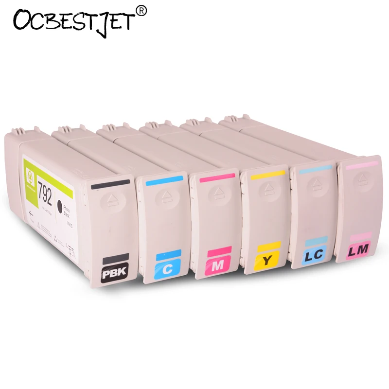 [Third Party Brand] One Piece 775-ML Remanufactured Ink Cartridge With Latex Ink For HP 792 For Designjet L26500 L28500 Printer