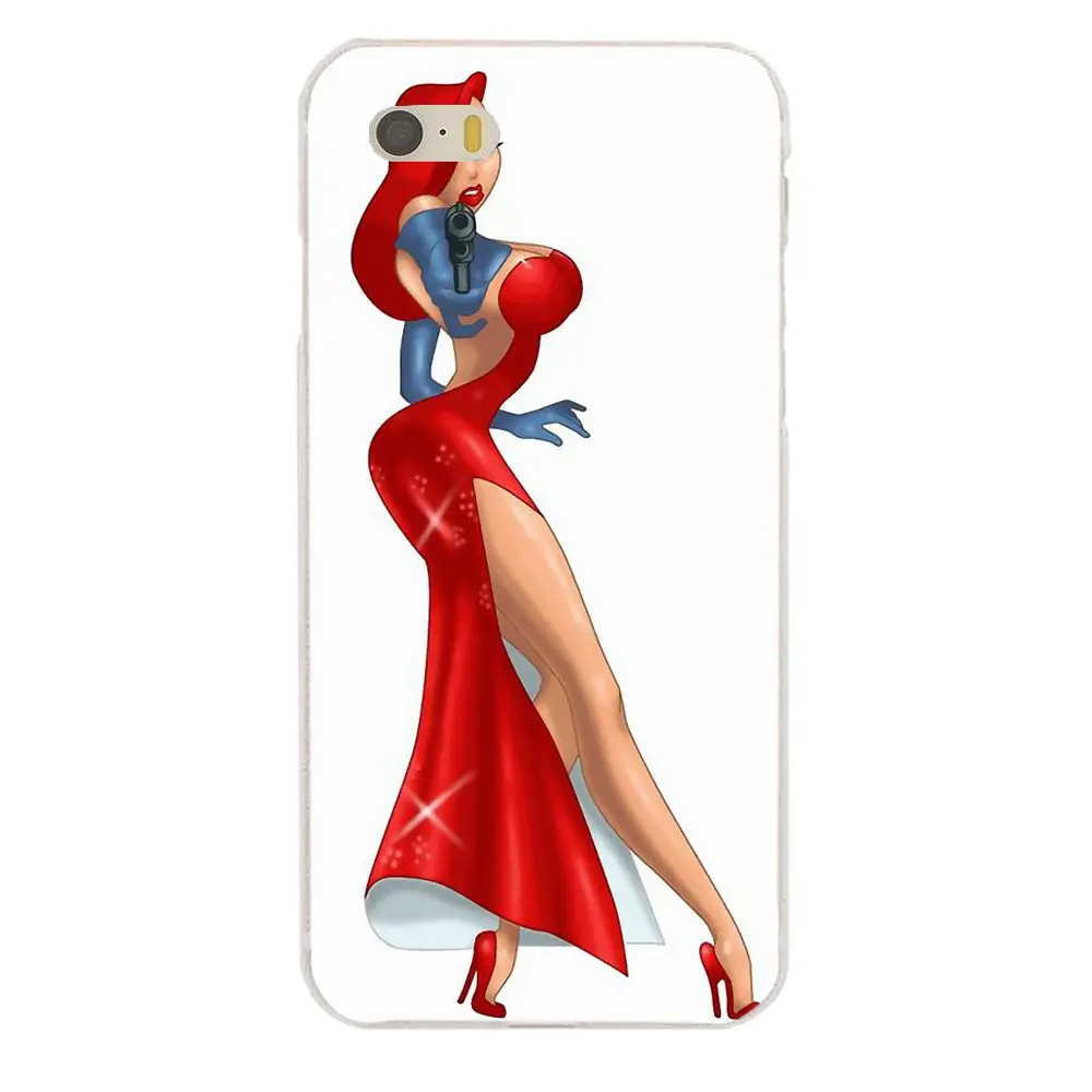 Тема Jessica Rabbit TPU для Huawei Mate 7 8 9 10 P7 P8 P9 P10 P20 Lite Plus Pro GR5 P Smart 2017|Чехлы-накладки| |