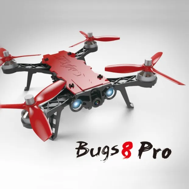 MJX Bugs 8 Pro B8 B8PRO гоночная Высокая Скорость бесщеточный Радиоуправляемый Дрон с 5 8G HD