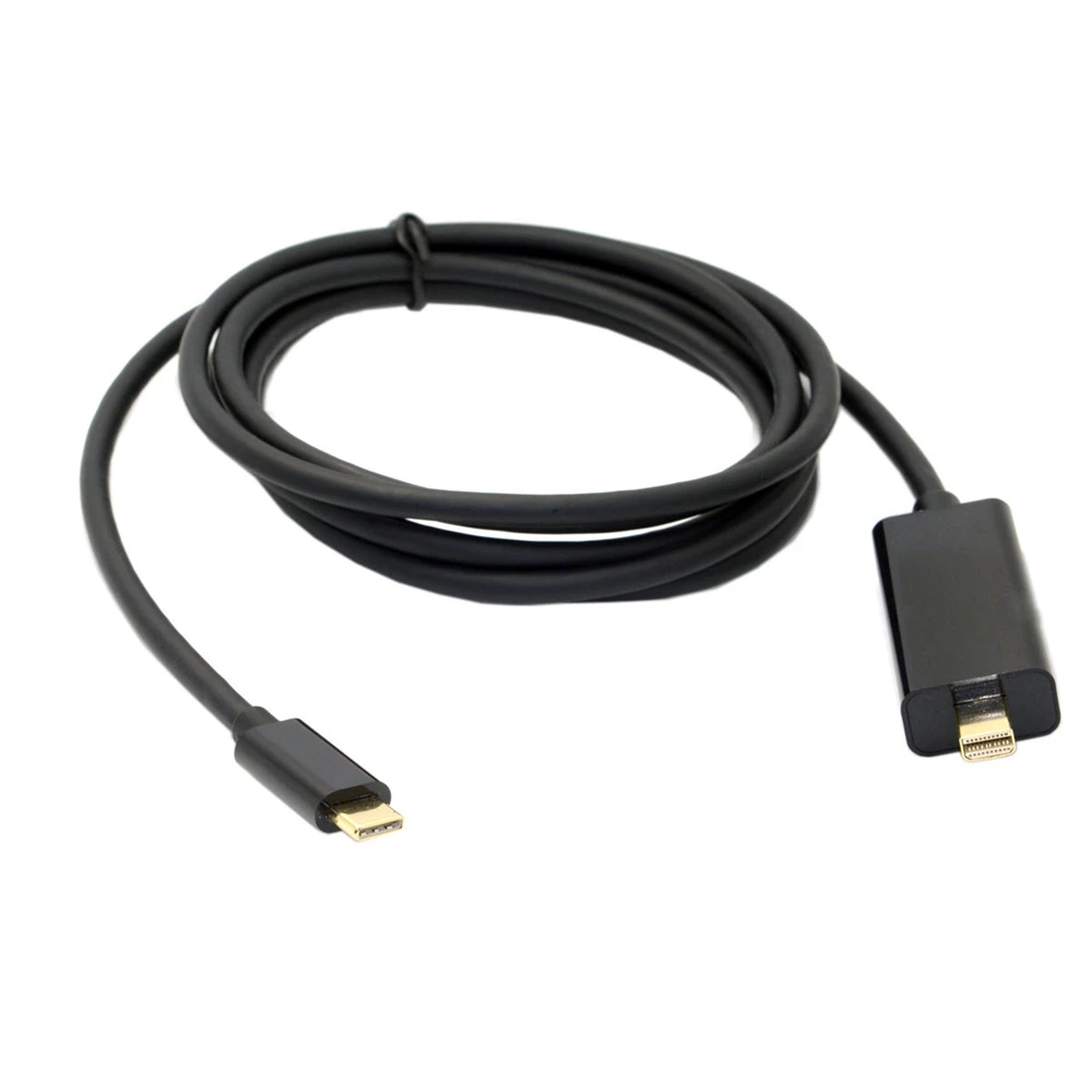 MLLSE USB-C 3,1 для Mini DisplayPort Male 4 K кабель монитора Замена подходит для ноутбука MacBook 1,8 m CB0522