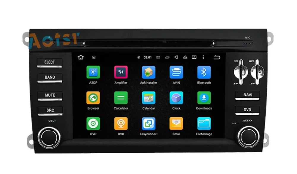 Clearance 8 Core Android 6.0 Car DVD Player Stereo GPS Navigation Car Radio For Porsche Cayenne 2003 2004 2005 2006 2007 2008 2009 2010 1