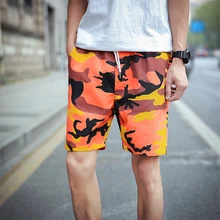 Летние камуфляжные шорты мужские модные брендовые тренировка Бодибилдинг повседневные мужские шорты для тренировки фитнеса мужские s короткие Masculino Homme