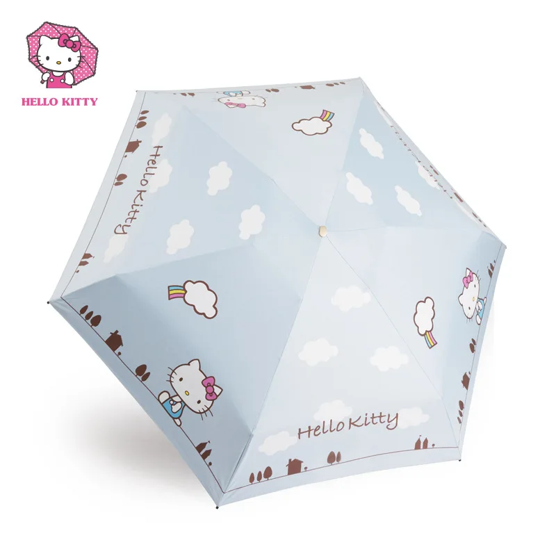 Супер Мини Kawaii милый зонтик для девушек, подарки на день рождения, рождественские вечерние зонты, карманный солнцезащитный зонтик, высокое качество