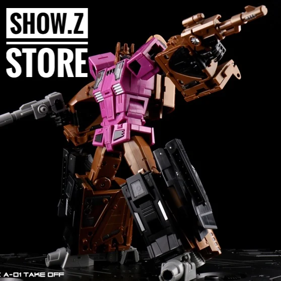 

[Show.Z Store] Zeta ZA-01 Take Off ARMEGGEDON COMBINER COMBATICONS BRUTICUS Transformation Action Figure