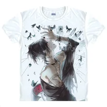 Tokyo Ghoul T shirt kawaii Japanese Anime tshirt Handmade Manga Shirt Cute Cartoon Ken Kaneki Cosplay