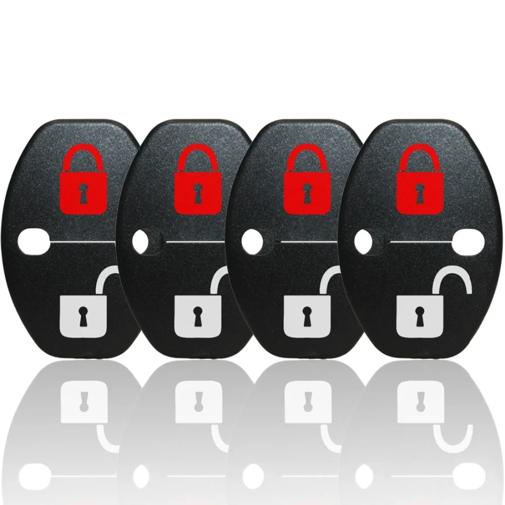 DIY Lock Sticker Car Door Lock Cover Fit For Volkswagen UP Sharan