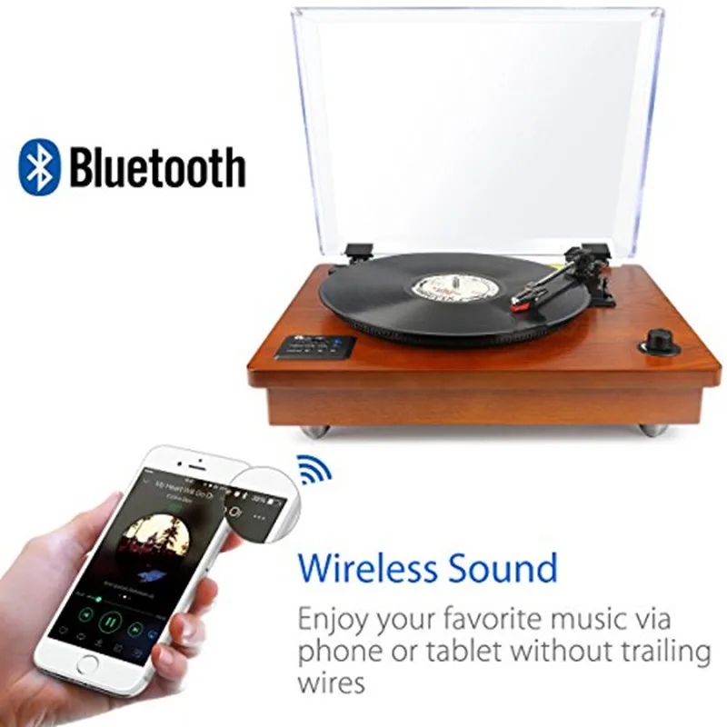 1byone stereo turntable