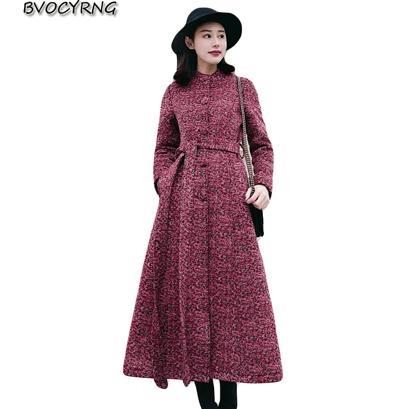 

Woolen Coat Female 2018 Spring and Autumn Cashmere Coat Women Long High end Elegant Women Slim Wool Outerwear Plus Size Jacket