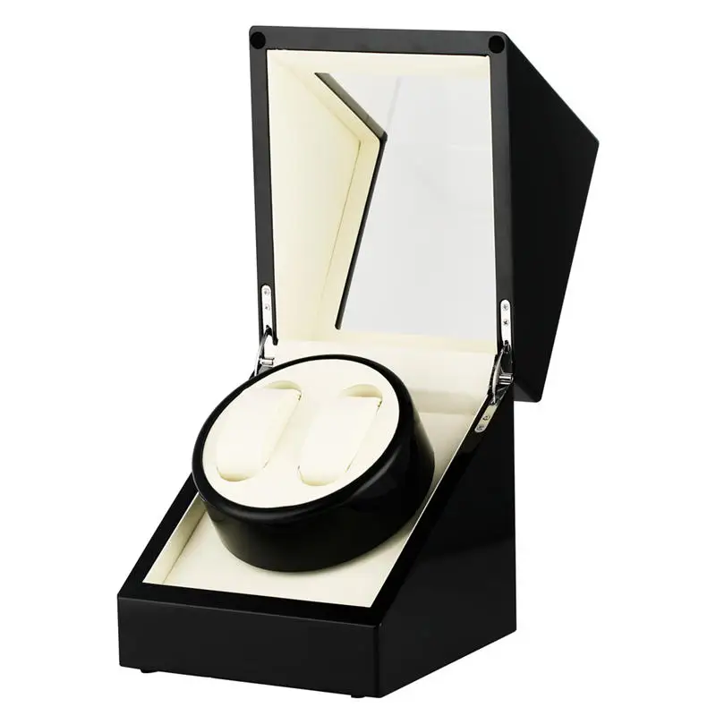 AU/US/UK Plug Double Watch Winder Practical Wooden Watch Storage Case for Automatic Watches Wooden Watch Display Rotator Box AU/US/UK Plug Double Watch Winder Practical Wooden Watch Storage Case for Automatic Watches Wooden Watch Display Rotator Box