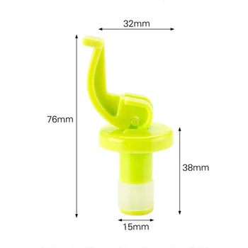 

2/4Pcs/set Novelty Silicone Wine Cork Plug Bottle Cover Kitchen Bar Tool Color Random Wine Bottle Stoppers Beer