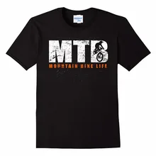Новая модная мужская футболка в стиле хип-хоп, 3d принт, горный Байкер, Ретро стиль, MTB, Мужская футболка с коротким рукавом, топы, летняя футболка