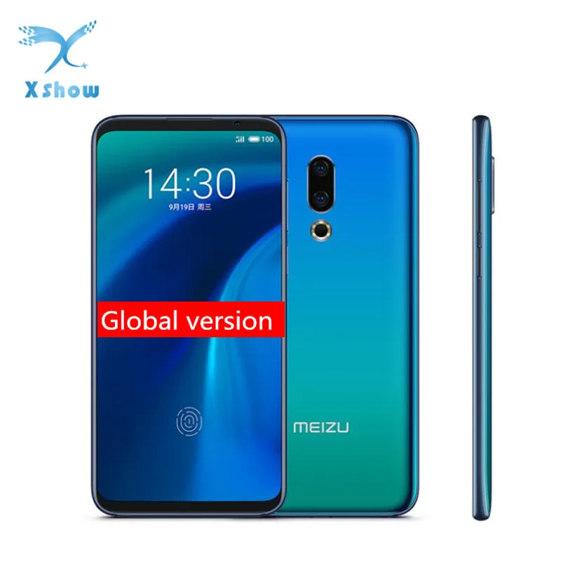 

Meizu 16th 16 th Smartphone Global Version 8GB Ram 128GB Rom Snapdragon 845 Octa Core 6.0" 2160x1080P 3010mAh Dual Rear Camera