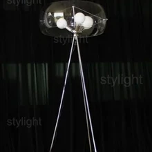 Дуговая стеклянная Напольная Лампа Новинка художественный напольный светильник Современный простой дизайн гостиная спальня для кабинета отеля офис