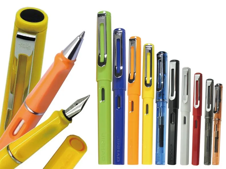 Авторучка роллербол ручка 10 цветов для выбора Jinhao 599A стандартная авторучка для подписи офисные и школьные канцелярские принадлежности