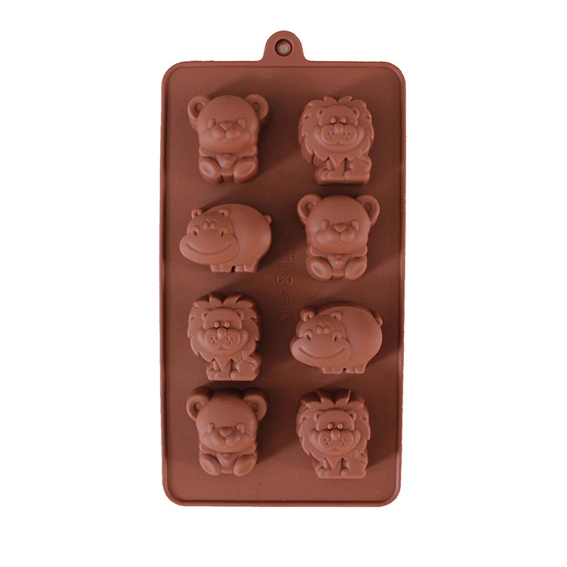 

1PCS 3D Silicone Molds Chocolate Molds Fondant Cookies Molds Cute Animal Shape Fondant Cake Tools Cake Decorating Sugarcraft