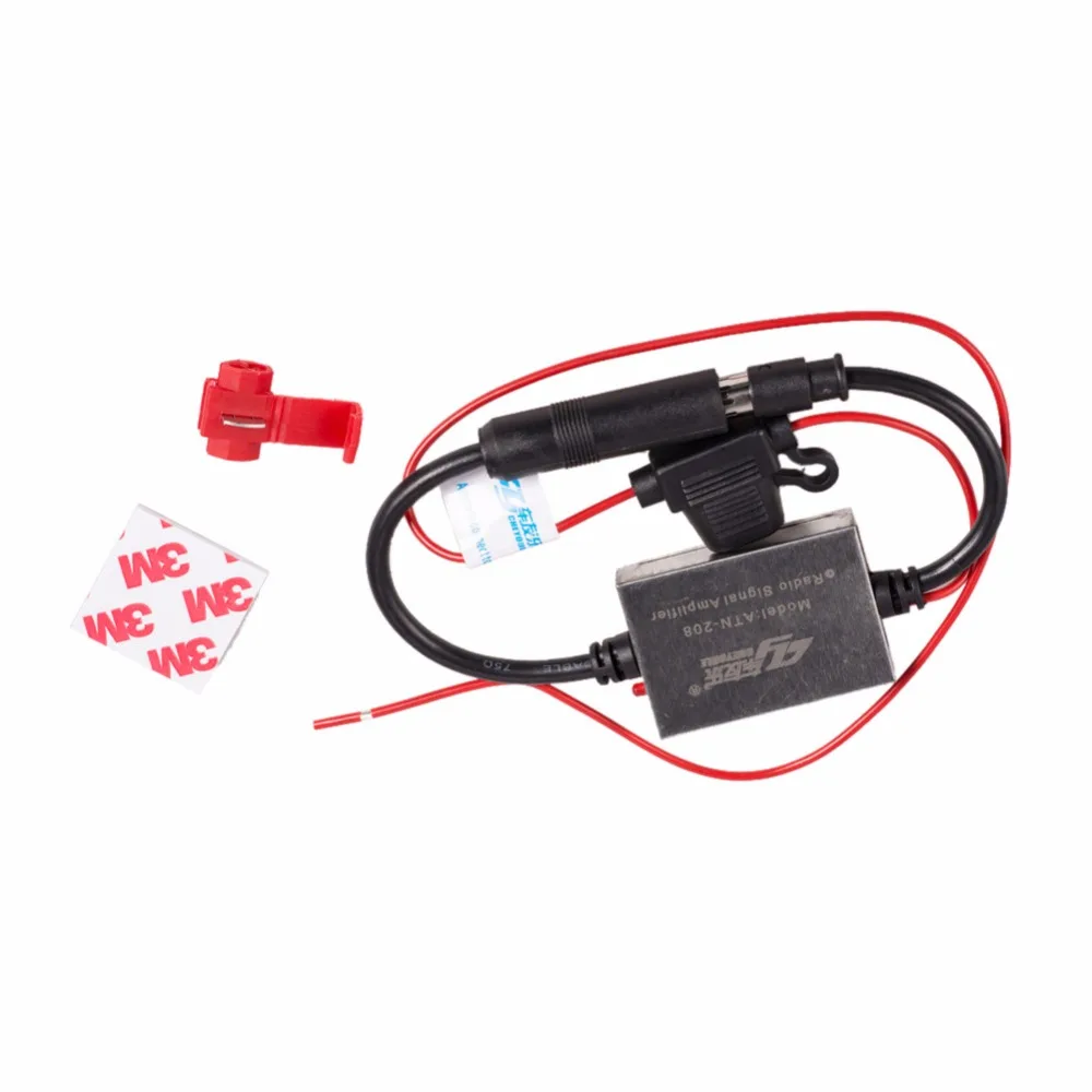 Car Radio Antenna Amplifier Booster Metal Material Car Antenna