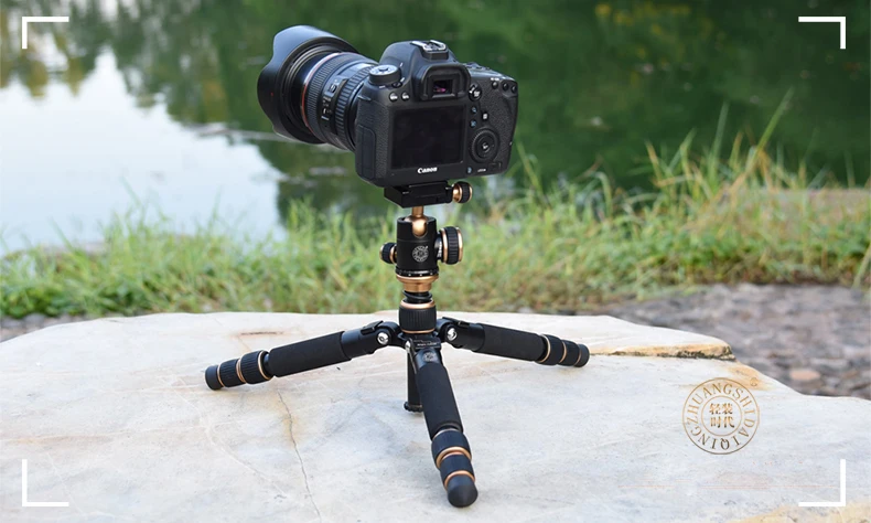 Portable Travel Aluminum Mini Table Tripod With Ball Head Quick Release Plate For SLR DSLR Digital Camera Smartphone DV Iphone