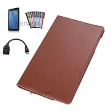 4en1! para Huawei Mediapad T1 10 “360 Rotación PU funda de cuero Para Huawei Honor 9.6 T1-A21W T1 10 T1-A21L T1-A23L cubierta del soporte