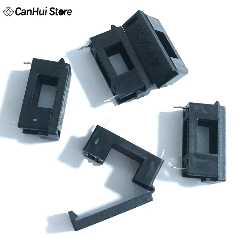 

50PCS/LOT 5*20 With Cover Fuseholders BLX-A type Fuse Holder For 5*20 Fuse Mount BLX-A Type FUSE HOLDER 5MM X 20MM 15A/125V