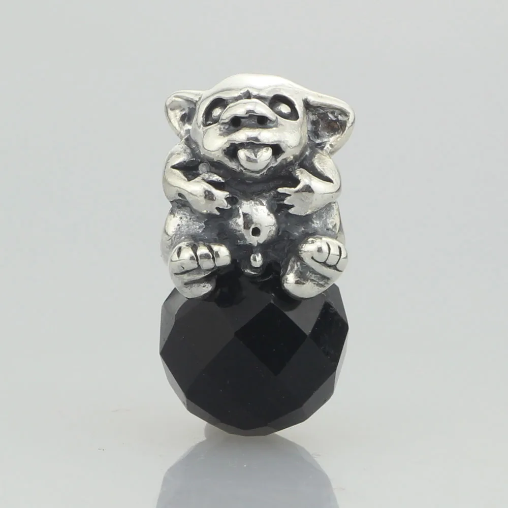  Mistletoe Jewelry Genuine 925 Sterling Silver Baby Troll Charm Bead Fit European Troll 3mm Bracelet