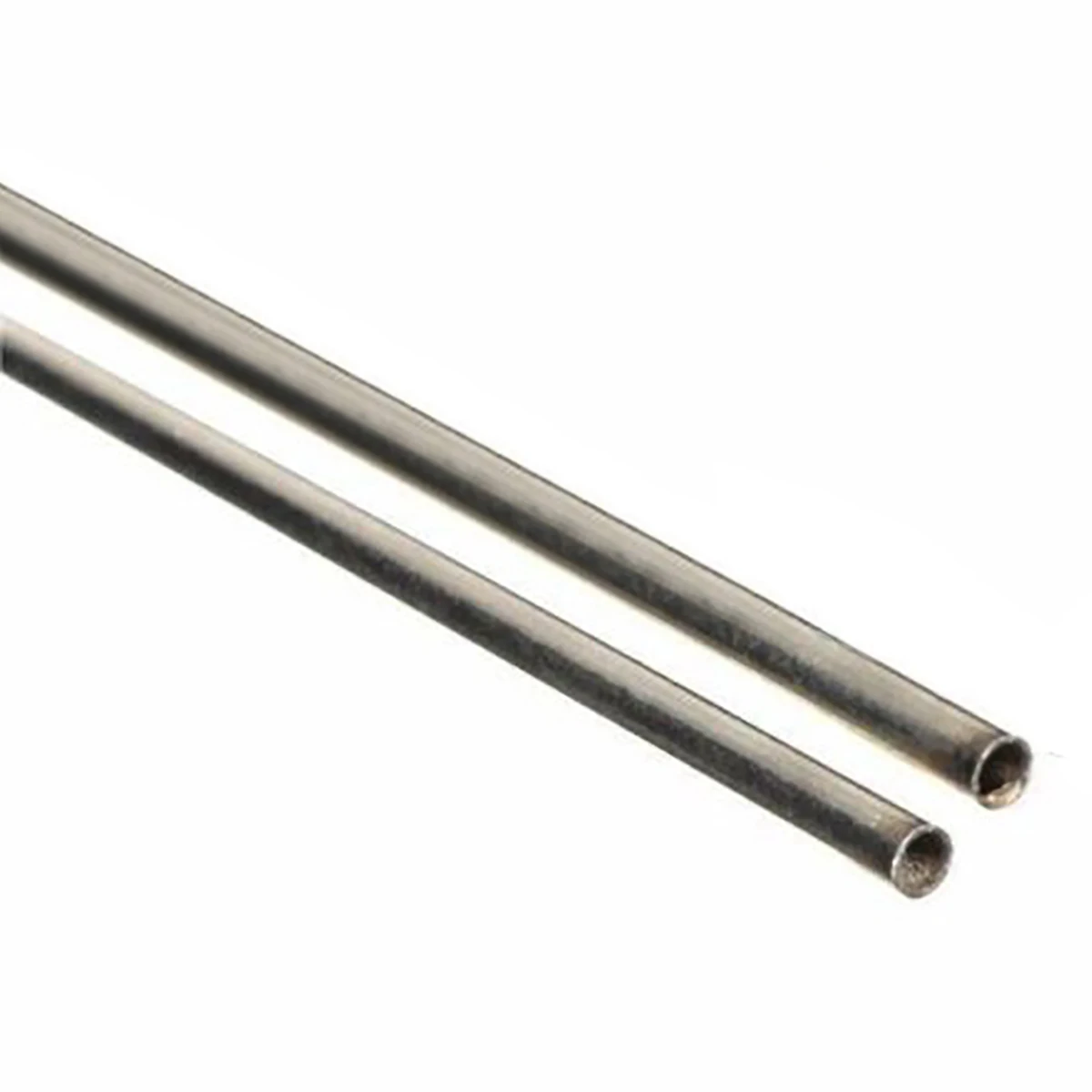 2pcs 500mm Length 304 Stainless Steel Capillary Tube 2mm OD 1.6mm ID Silver For Power Tools