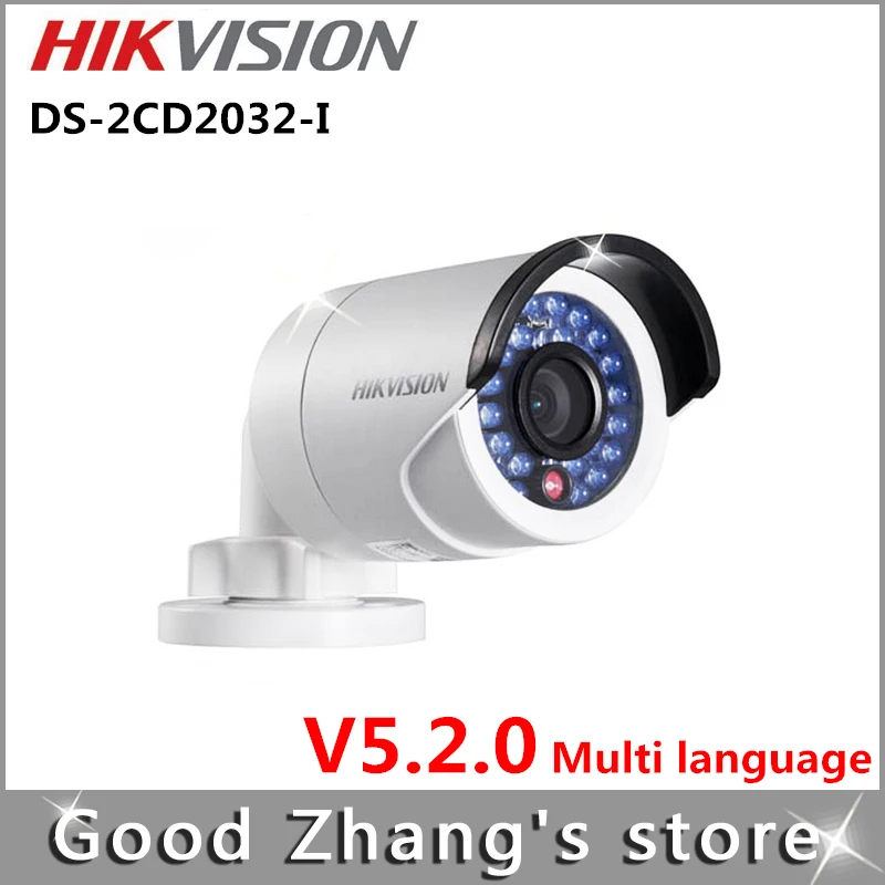 OFF Original Gun Hikvision waterproof IR IP Camera DS 2CD2032 I IR 20m