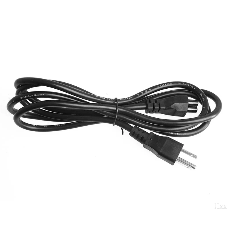 

C5 To 3-Pin Laptop AC Adapter Charger Power Lead Main Cable Cord US/UK/EU Plug