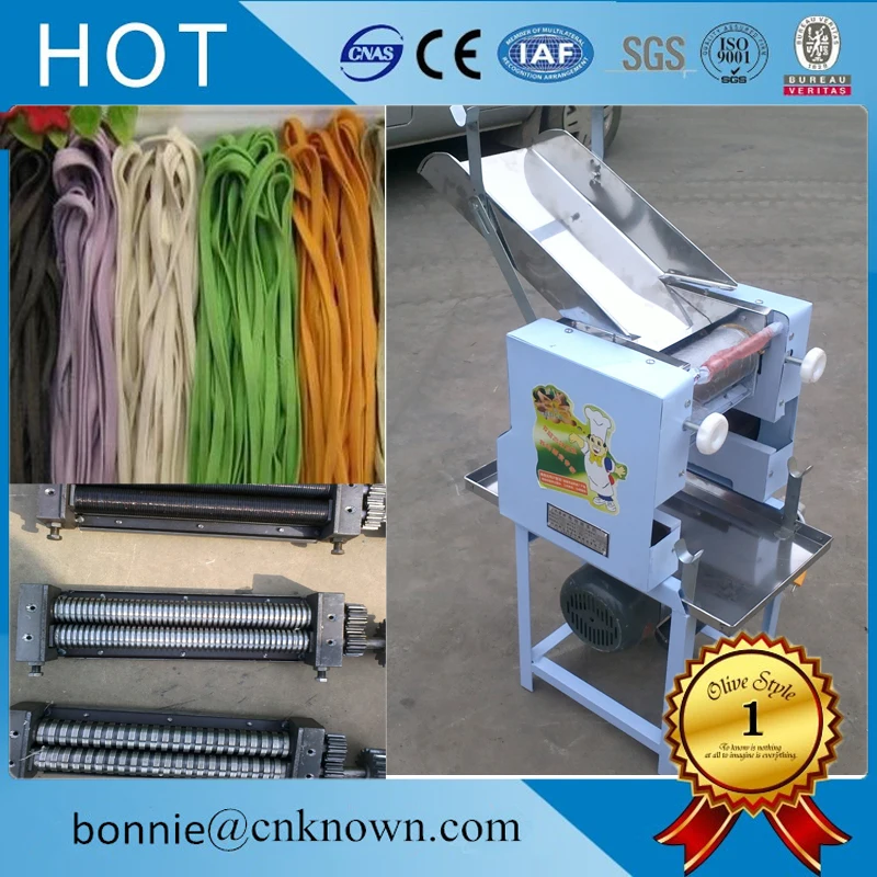 Hot sale 200mm stainless steel ramen maker machine, pasta noodle making