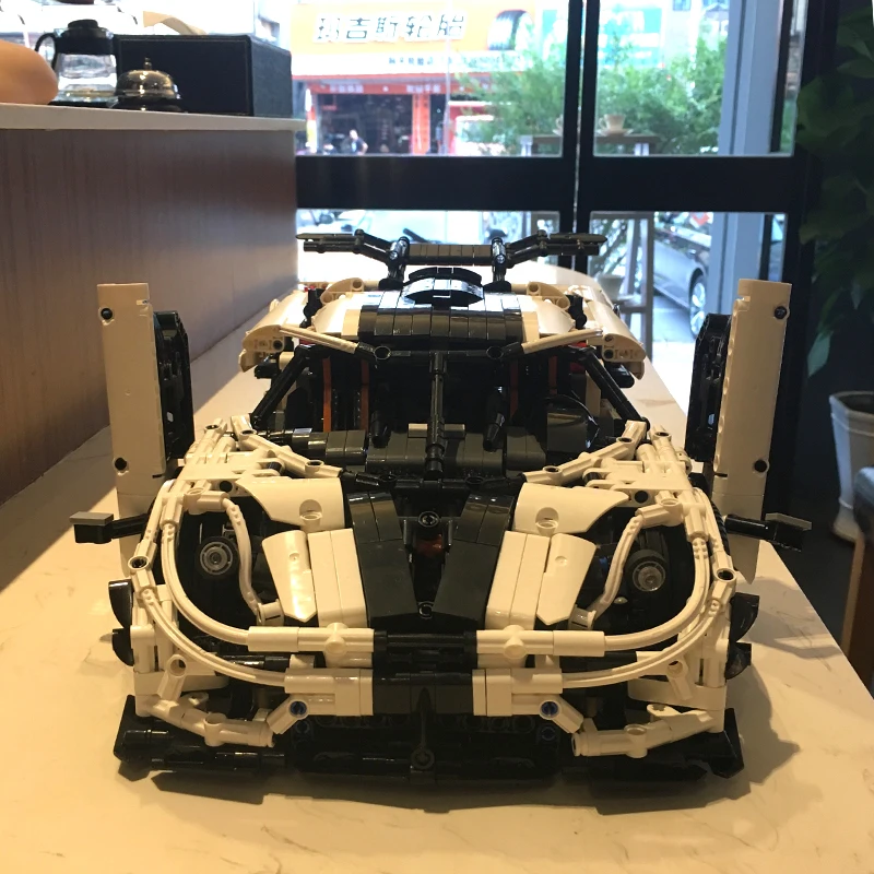 23002 техника серии 3236 шт. MOC-4789 изменение комплект гоночных автомобилей Детские конструкторных блоков, Детские кубики, игрушки для ребенка 42056