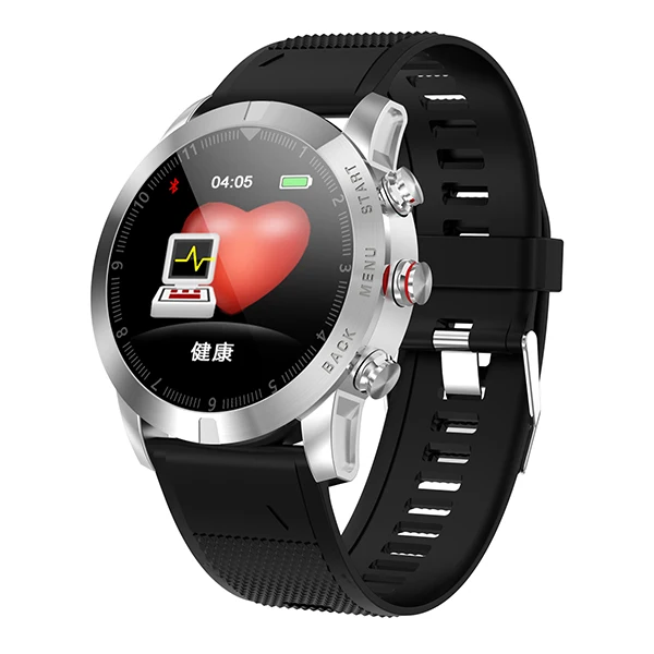 Robotsky S10 Смарт-часы Для мужчин IP68 Водонепроницаемый спортивные умные часы, отображающие сердцебиение Фитнес трекер часы для IOS и Android - Цвет: silver 2