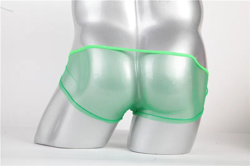 Новые Сексуальные мужские шорты-боксеры, прозрачные сетчатые прозрачные эротические трусы, дышащее мужское сексуальное нижнее белье, нижнее белье, сексуальные трусики
