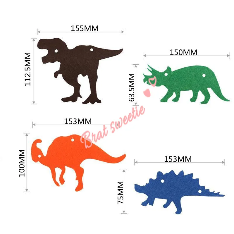 Декорации с днем рождения Детская Растяжка с фигурками динозавров сафари джунгли вечерние животных баннер на день рождения мультипликационный вечерние свадебные сувениры