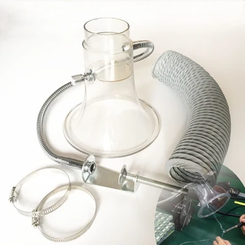 

Soldering tin welding assembly line smoke hood Exhaust hood Exhaust pipe Horn cover