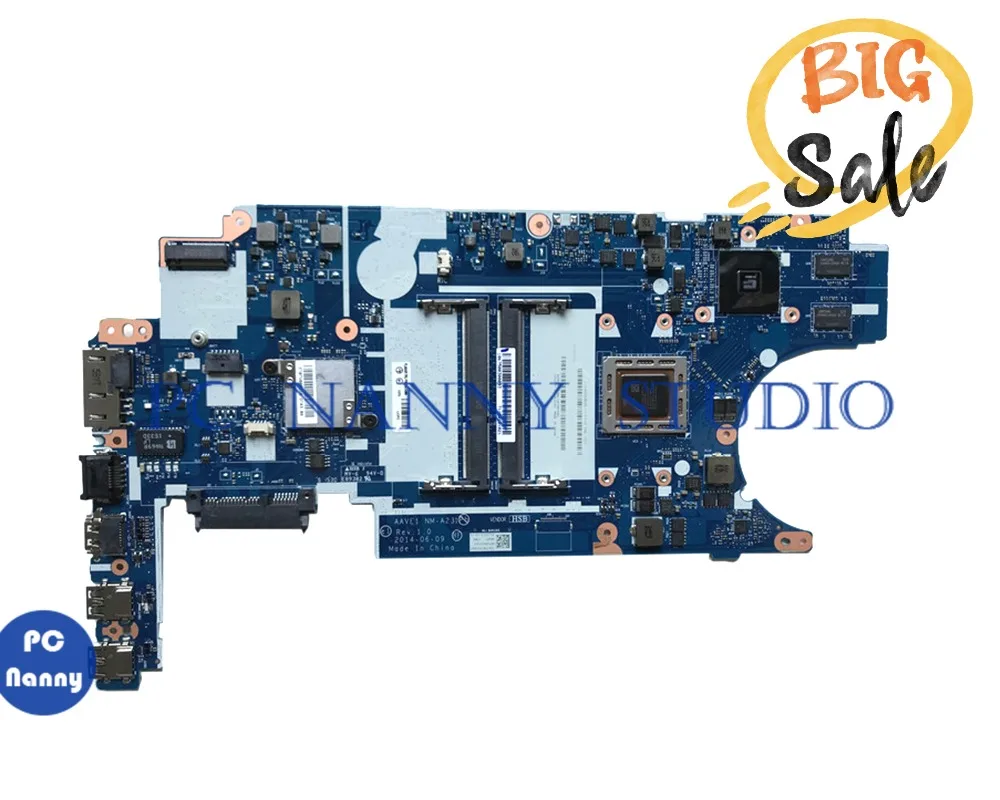 PCNANNY 04X4989 NM-A231 FOR lenovo E455 Mainboard laptop motherboard A10-7300 PC Notebook tested | Компьютеры и офис